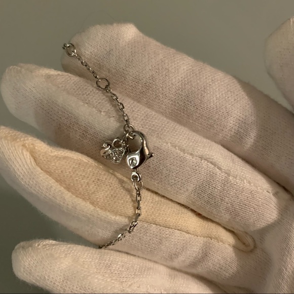 Swarovski Necklace - Pale Blue Crystal Pendant - Picture 4 of 8